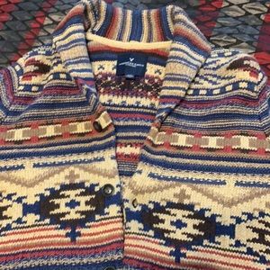 American eagle cashmere cardigan